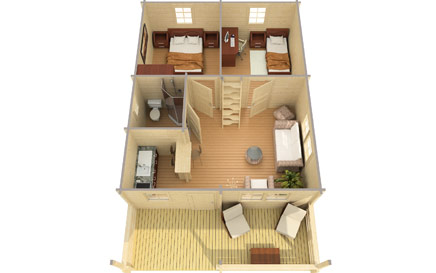 The Toledo Summer House Inside